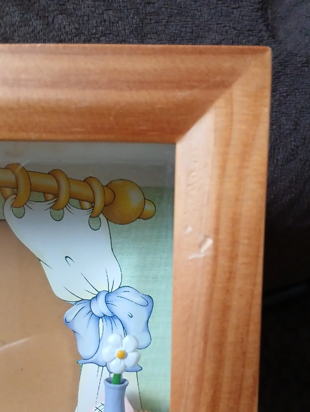 Disney Parks 3D Mickey & Minnie Shadow Box Frame And Photo Holder
